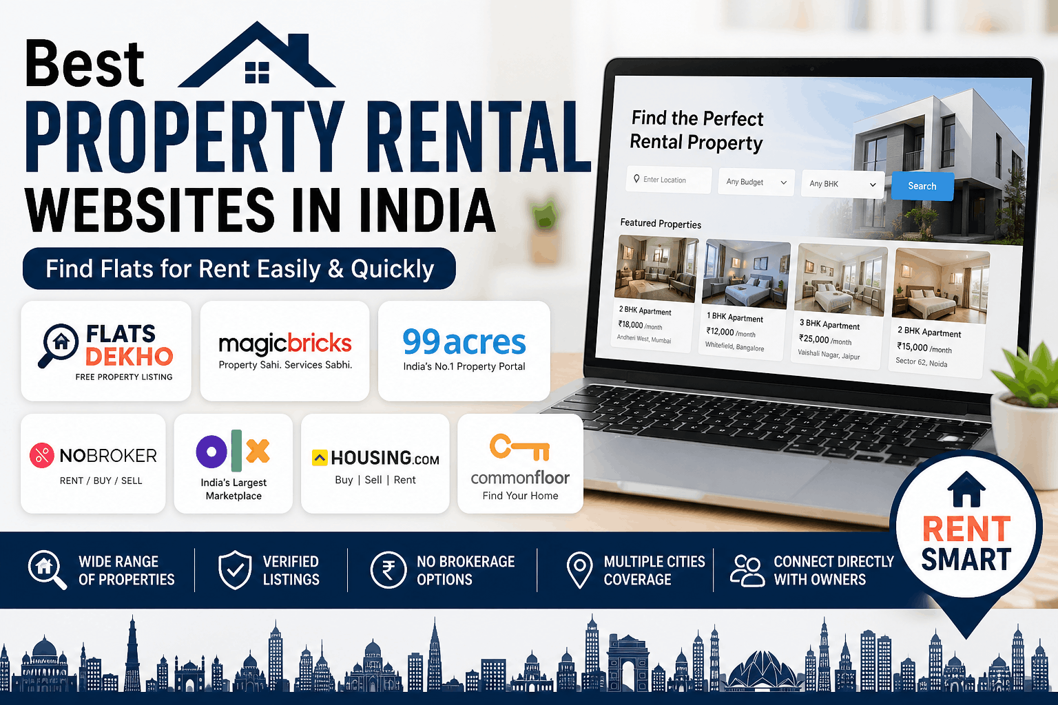 Best Property Rental Websites in India